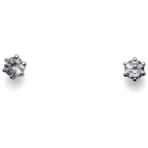 Uhani s kristali Swarovski Oliver Weber Brili Small 22364R