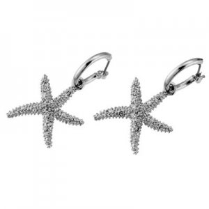 Uhani s kristali Swarovski Oliver Weber Starfish