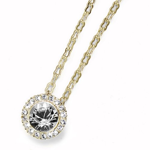 Obesek s kristali Swarovski Oliver Weber More Basic Gold