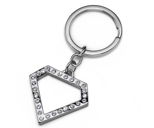 Obesek za ključe s kristali Swarovski Oliver Weber Diamond