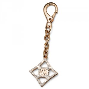Obesek za ključe s kristali Swarovski Oliver Weber OW Gold 57140G