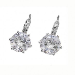 Uhani s kristali Swarovski Oliver Weber True