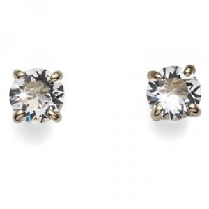 Uhani s kristali Swarovski Oliver Weber Brilli 22363RG