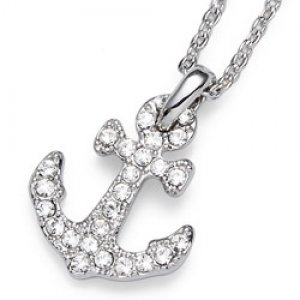 Obesek s kristali Swarovski Oliver Weber Anchor 11540R