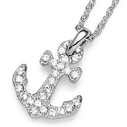 Obesek s kristali Swarovski Oliver Weber Anchor 11540R