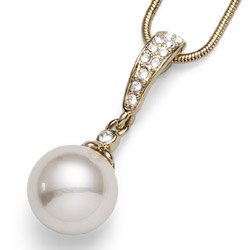 Obesek s kristali Swarovski Oliver Weber Class Gold 11548G
