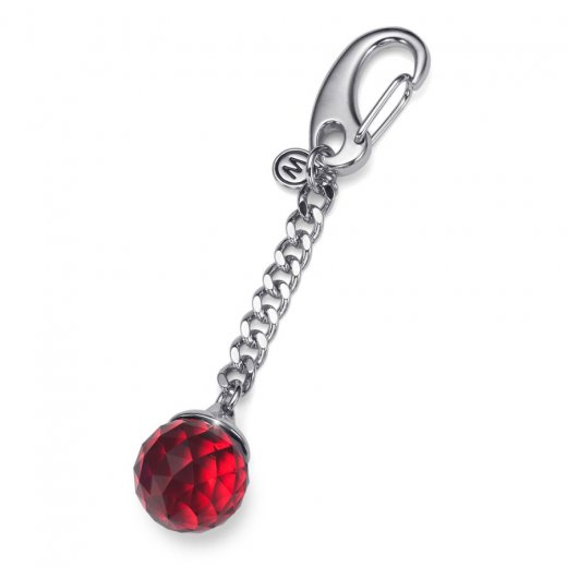Obesek za ključe s kristali Swarovski Oliver Weber Feng Shui Red 57143-RED