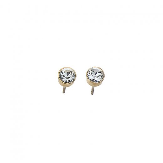 Uhani s kristali Swarovski Oliver Weber Soon Gold