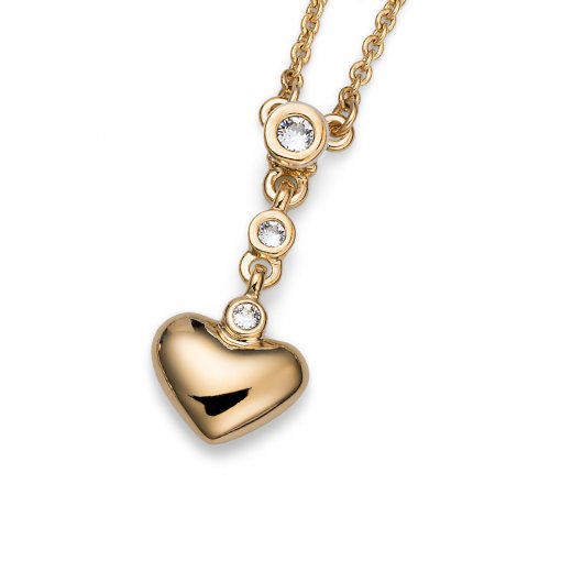Obesek s kristali Swarovski Oliver Weber Home Gold