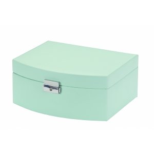 Usnjena škatlica za nakit Mele&Co. Baroness zelena