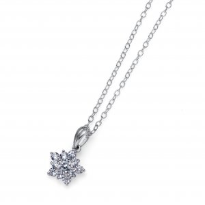 Strebrni obesek s kristali Swarovski Oliver Weber Subtle