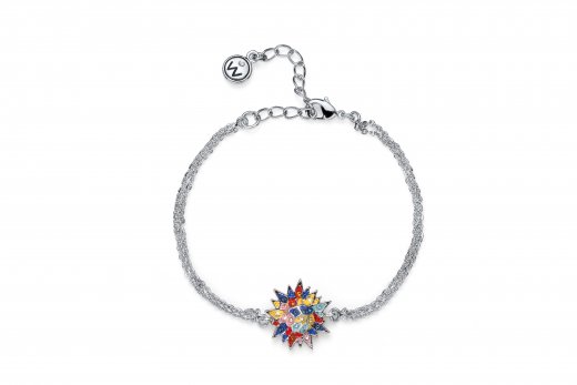 Zapestnica s kristali Swarovski Oliver Weber Sun multi