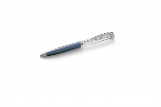 Kemični svinčnik s kristali Swarovski Oliver Weber Luxury dark blue