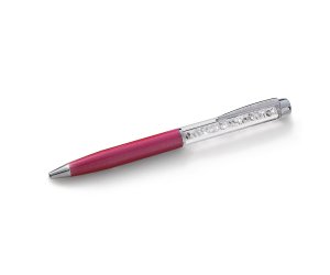 Kemični svinčnik s kristali Swarovski Oliver Weber Luxury red