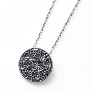 Obesek s kristali Swarovski Oliver Weber Extase chrome