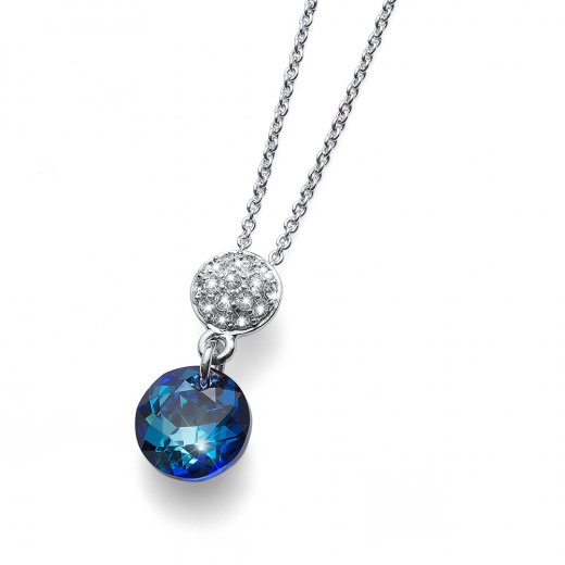 Obesek s kristali Swarovski Swarovski Oliver Weber Hero bermuda blue