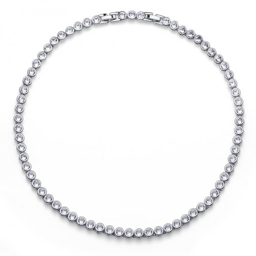 Ogrlica s kristali Swarovski Oliver Weber Tennis crystal