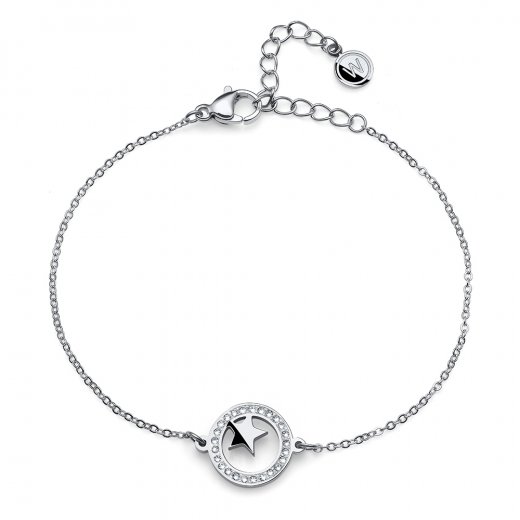 Zapestnica s kristali Swarovski Oliver Weber Little Star crystal