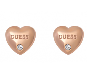 Uhani GUESS Is For Loves, rose gold