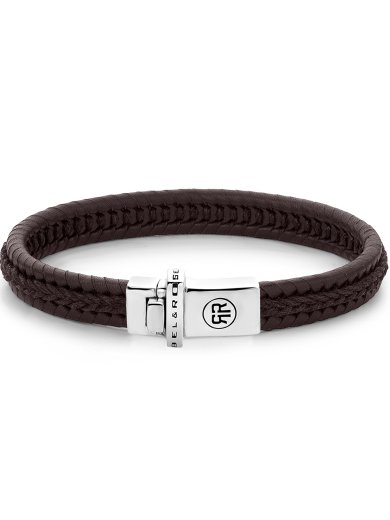 Moška zapestnica REBEL & ROSE Dual Twisted RR-L0137-S-L