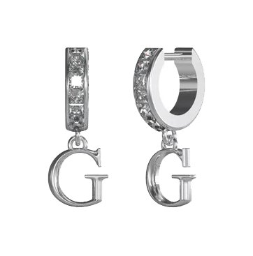 Uhani GUESS Huggie Me JUBE03148JWRHT