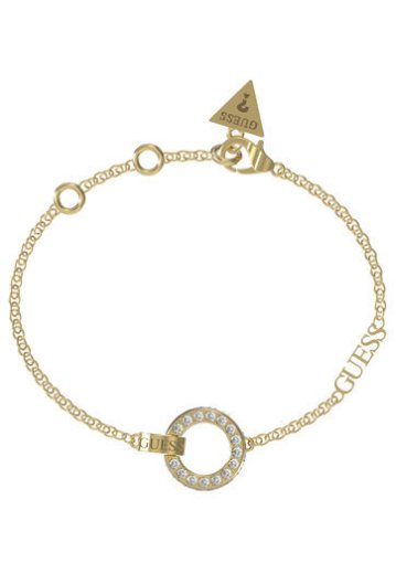 Ženska zapestnica GUESS Circle Lights JUBB03162JWYGS