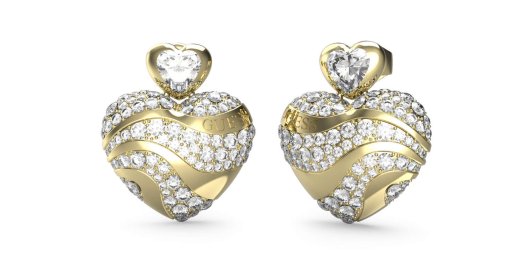 Uhani GUESS In My Heart JUBE04499JWYGT