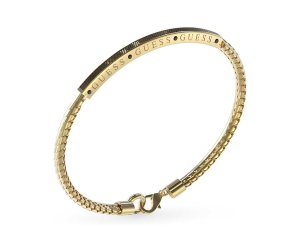 Moška zapestnica GUESS Legacy JUXB03213JWYGBKS