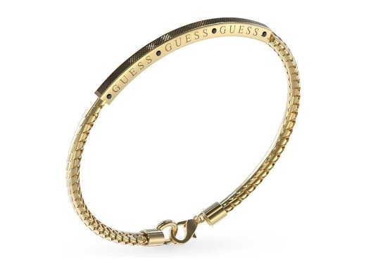 Moška zapestnica GUESS Legacy JUXB03213JWYGBKS